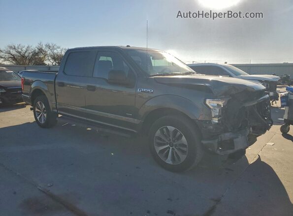 1FTEW1CP8HFA81437 2017 FORD F150 Угольный Передняя правая четверть