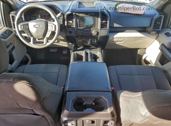 1FTEW1CP8HFA81437 2017 FORD F150 Угольный Вид панели приборов