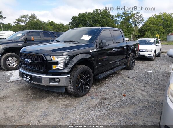 1FTEW1CP8HFC55863 2017 FORD F150 Black Przód lewy