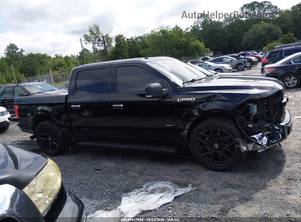 1FTEW1CP8HFC55863 2017 FORD F150 Black Widok wnętrza z tyłu
