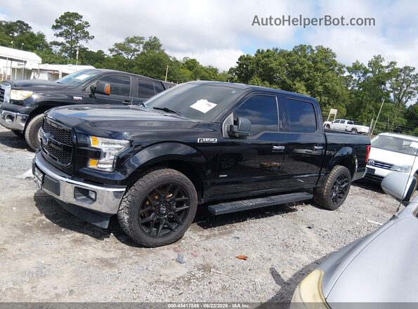 1FTEW1CP8HFC55863 2017 FORD F150 Black Widok wnętrza 360 stopni