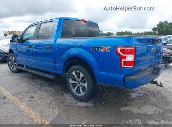 1FTEW1CP8LKD98599 2020 FORD F150 Blue Հետևի ձախ
