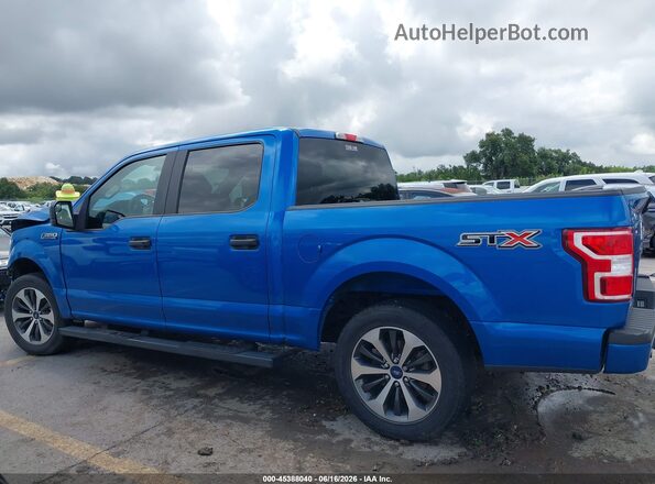 1FTEW1CP8LKD98599 2020 FORD F150 Blue 