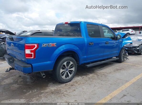 1FTEW1CP8LKD98599 2020 FORD F150 Blue Հետևի աջ