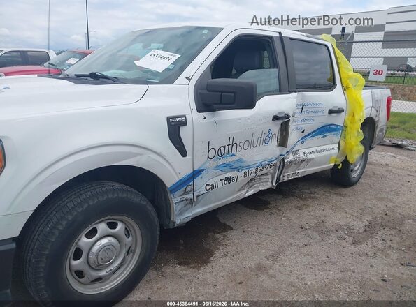 1FTEW1CP8MFA92612 2021 FORD F150 White Widok z przodu