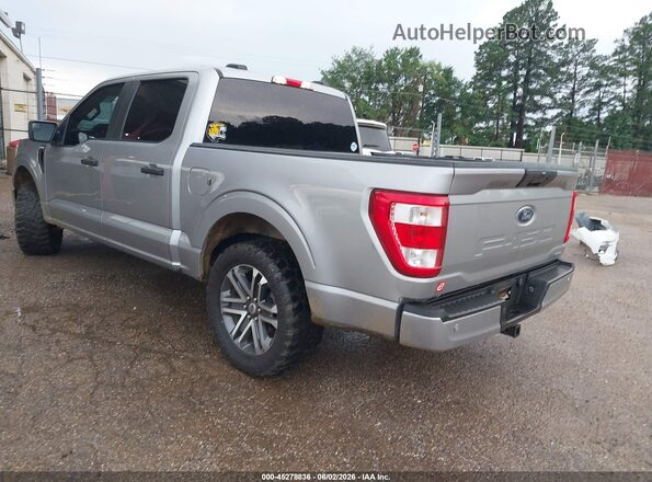 1FTEW1CP8MKD15979 2021 FORD F150 Gray Tył lewy