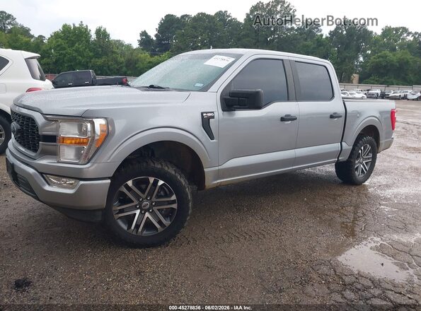 1FTEW1CP8MKD15979 2021 FORD F150 Gray Przód lewy