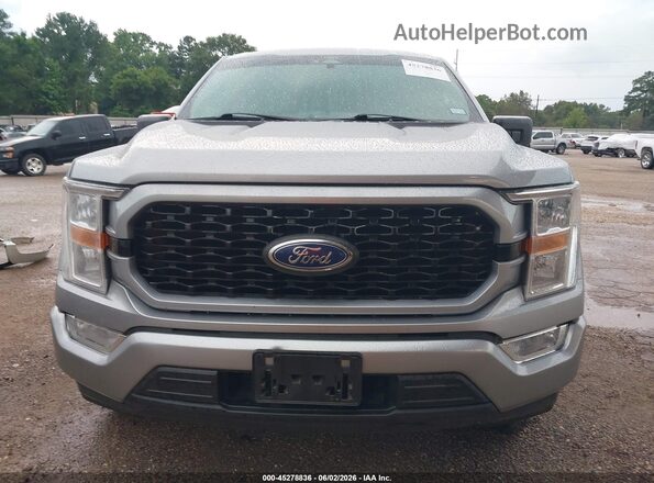 1FTEW1CP8MKD15979 2021 FORD F150 Gray Widok zestawu wskaźników
