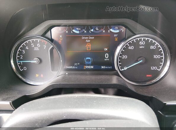 1FTEW1CP8NFC08974 2022 FORD F150 Gray Հետևի նստատեղերի տեսք