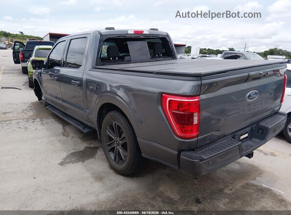 1FTEW1CP8NFC08974 2022 FORD F150 Gray Հետևի ձախ