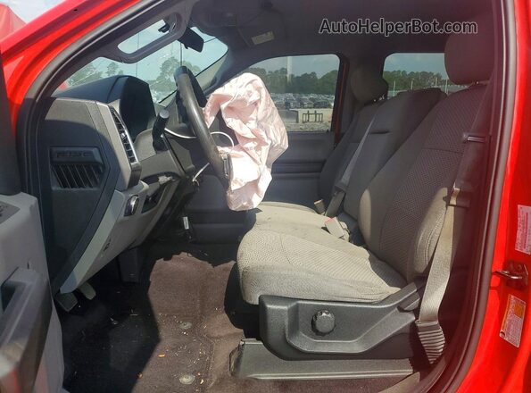 1FTEW1CP9GFA88430 2016 FORD F150 Red Widok wnętrza z przodu