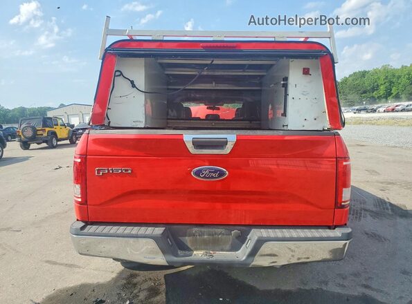 1FTEW1CP9GFA88430 2016 FORD F150 Red Widok z tyłu