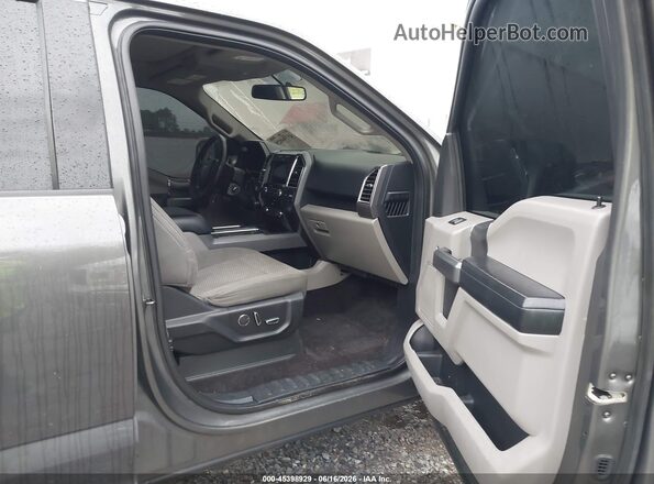1FTEW1CP9GKF63131 2016 FORD F150 Gray Սալոնի դիմացի տեսք