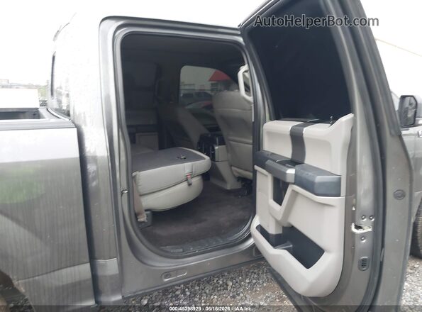1FTEW1CP9GKF63131 2016 FORD F150 Gray VIN կոդի պիտակի տեսք