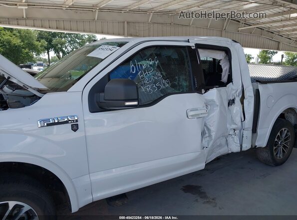1FTEW1CP9KKC20666 2019 FORD F150 White Вид спереду