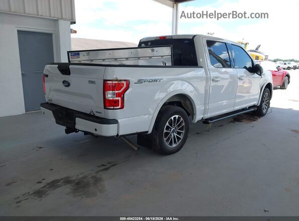 1FTEW1CP9KKC20666 2019 FORD F150 White Задня права чверть