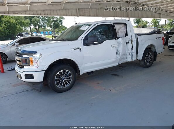 1FTEW1CP9KKC20666 2019 FORD F150 White Передня ліва чверть