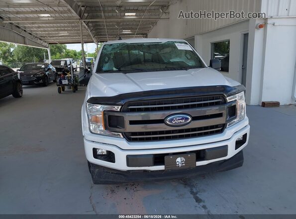 1FTEW1CP9KKC20666 2019 FORD F150 White Вид щитка приладів