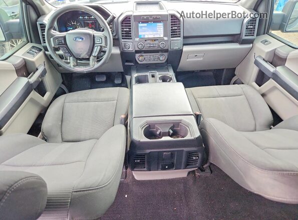 1FTEW1CP9KKD03370 2019 FORD F150 Gray წინა პანელის ხედი