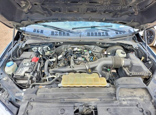 1FTEW1CP9KKD03370 2019 FORD F150 Gray უკანა სალონის ხედი