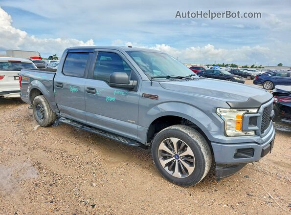 1FTEW1CP9KKD03370 2019 FORD F150 Gray წინა მარჯვენა
