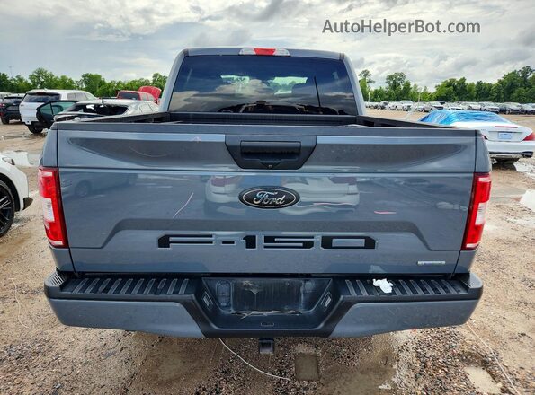 1FTEW1CP9KKD03370 2019 FORD F150 Gray უკანა ხედი