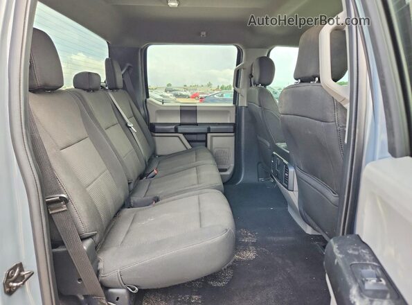 1FTEW1CP9KKD03370 2019 FORD F150 Gray უკანა სავარძლების ხედი