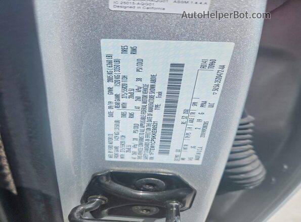 1FTEW1CP9KKE90531 2019 FORD F150 Silver 