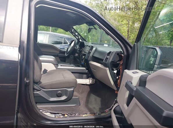 1FTEW1CP9LKF17910 2020 FORD F150 Black Front interior view