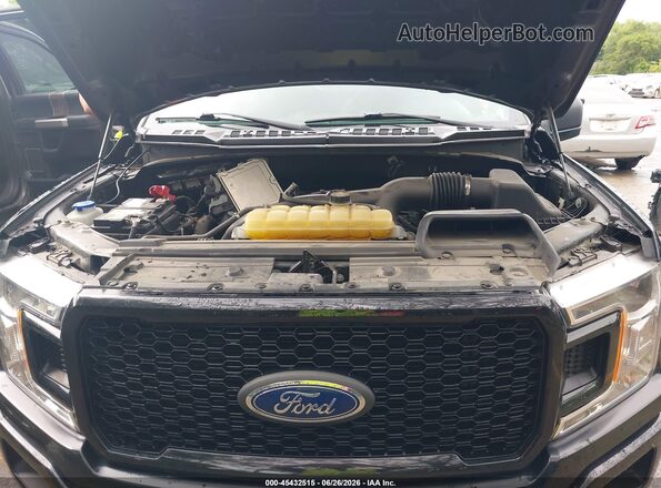 1FTEW1CP9LKF17910 2020 FORD F150 Black Engine compartment view