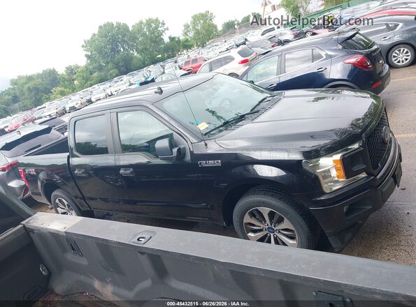 1FTEW1CP9LKF17910 2020 FORD F150 Black Rear interior view