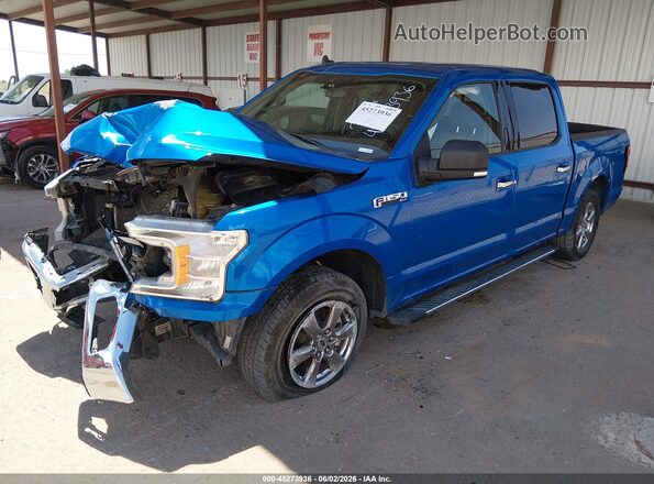 1FTEW1CP9LKF46131 2020 FORD F150 Blue Przód lewy