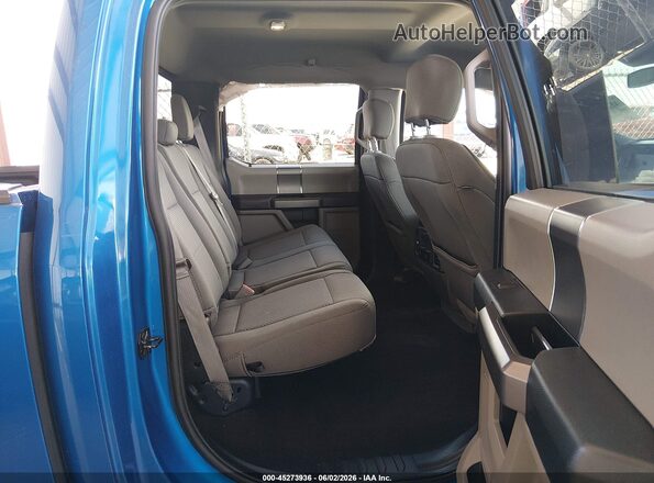 1FTEW1CP9LKF46131 2020 FORD F150 Blue Widok naklejki z numerem VIN