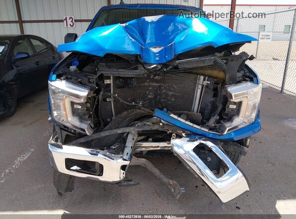 1FTEW1CP9LKF46131 2020 FORD F150 Blue Widok z przodu
