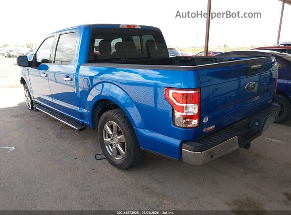 1FTEW1CP9LKF46131 2020 FORD F150 Blue Tył lewy
