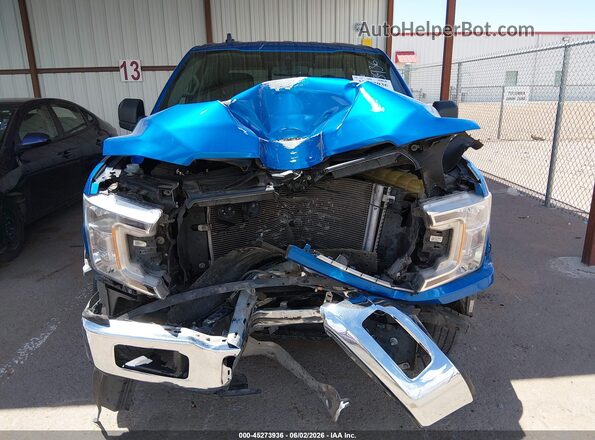 1FTEW1CP9LKF46131 2020 FORD F150 Blue Widok wnętrza z tyłu