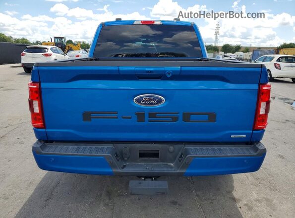 1FTEW1CP9MFA56959 2021 FORD F150 Blue 