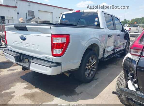 1FTEW1CP9MKD89007 2021 FORD F150 Silver Հետևի աջ