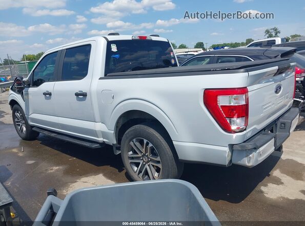 1FTEW1CP9MKD89007 2021 FORD F150 Silver Սալոնի 360 աստիճան տեսք