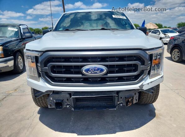 1FTEW1CP9MKE74462 2021 FORD F150 White Դիմացի տեսք