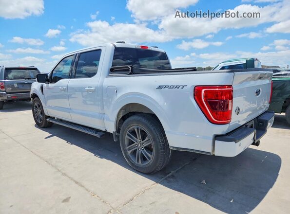 1FTEW1CP9MKE74462 2021 FORD F150 White Հետևի ձախ