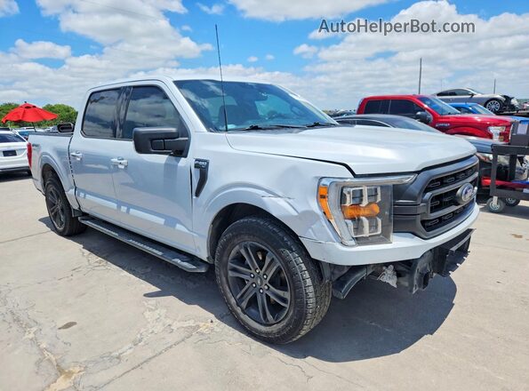 1FTEW1CP9MKE74462 2021 FORD F150 White Առջևի աջ