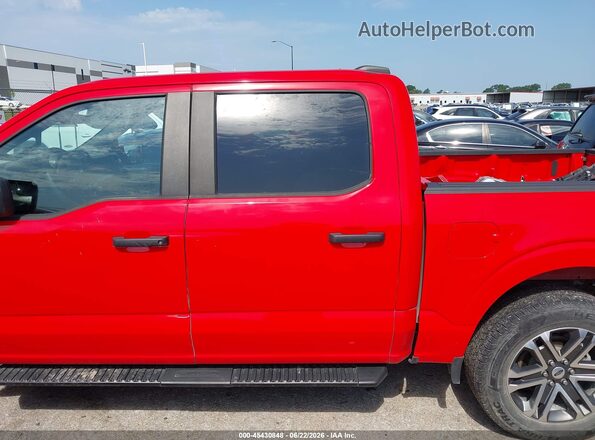 1FTEW1CP9NKD08671 2022 FORD F150 Red 