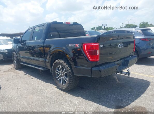 1FTEW1CP9PKD07748 2023 FORD F150 Черный Задняя левая четверть
