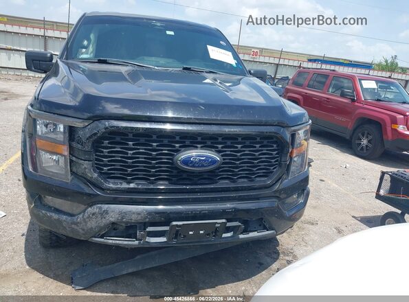 1FTEW1CP9PKD07748 2023 FORD F150 Черный Вид щитка приборов