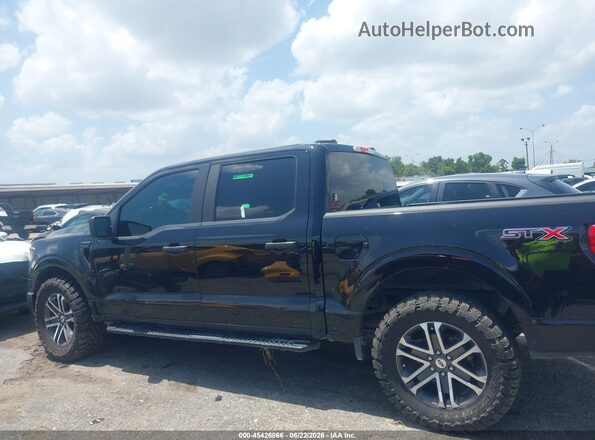 1FTEW1CP9PKD07748 2023 FORD F150 Черный Панорамный вид салона 360°