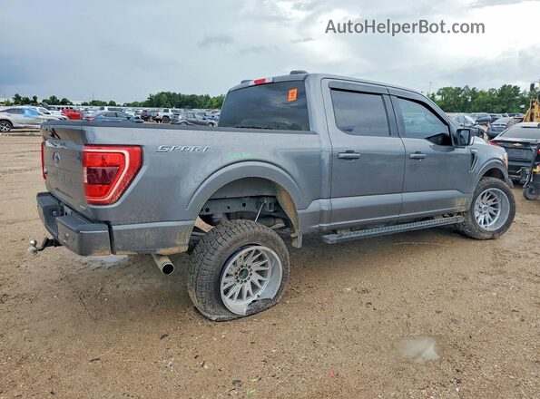 1FTEW1CP9PKG24090 2023 FORD F150 Gray Հետևի աջ