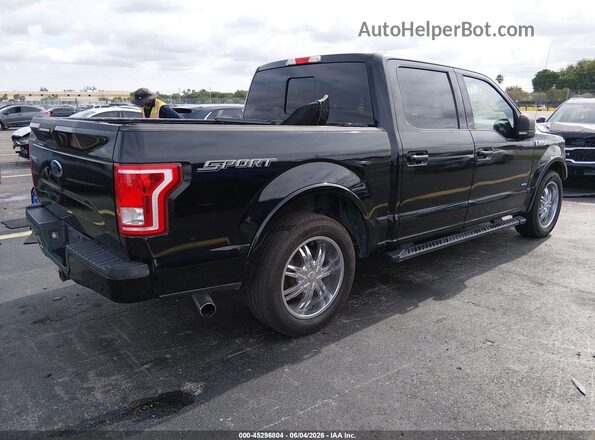 1FTEW1CPXGKD62046 2016 FORD F150 Черный 