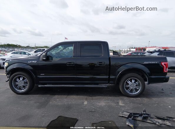 1FTEW1CPXGKD62046 2016 FORD F150 Черный 
