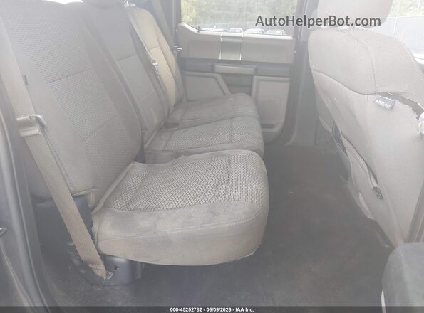 1FTEW1CPXHFA57317 2017 FORD F150 Gray VIN sticker view